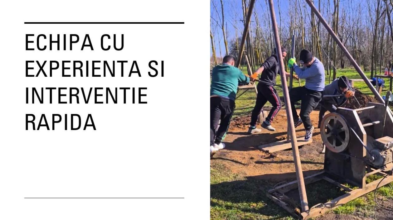 Echipă cu experiență și intervenție rapidă